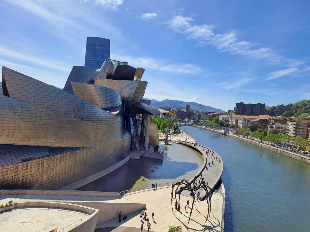 Apartamento En El Centro Con Garaje Directo. Bilbao Exteriör bild